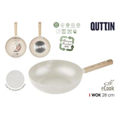 SARTEN WOK 28 CM ECOOK QUTTIN