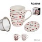 TAZA INFUSION C/FILTRO 300 ML LOVE MOMENT SURT