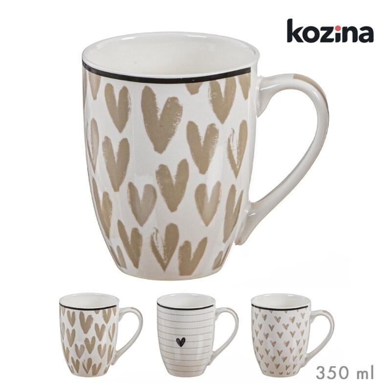 MUG CORAZONES 350 ML SURT