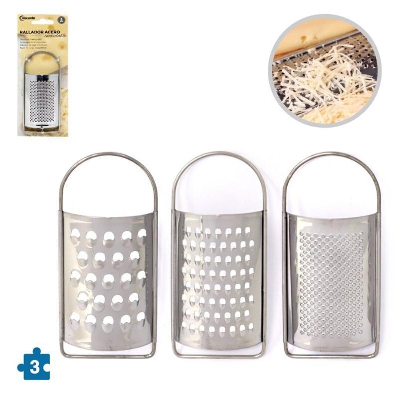 RALLADOR ACERO INOX 3 PZS