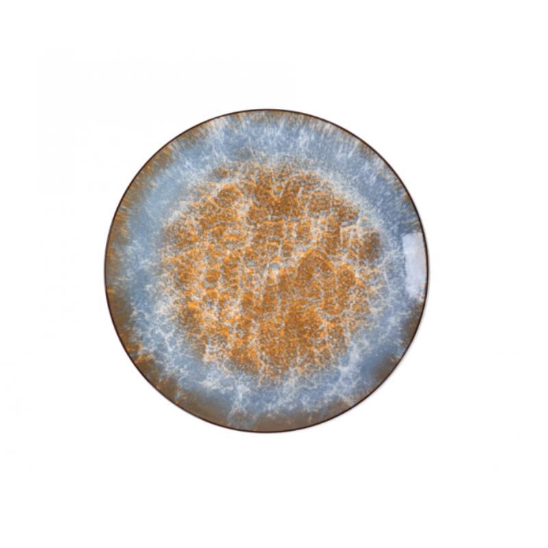 PLATO PORCELANA TERRA 23 CM