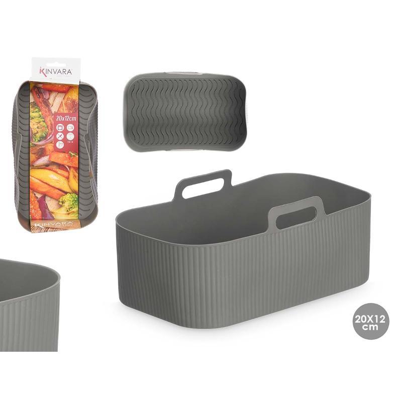 MOLDE RECTANGULAR FREIDORA AIRE GRIS MOLDE RECTANGULAR FREIDORA AIRE GRIS