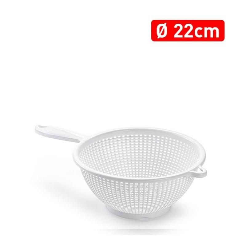 ESCURREVERDURAS M CON MANGO 22 CM BLANCO