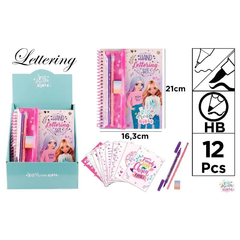 SET CUADERNO DE LETTERING