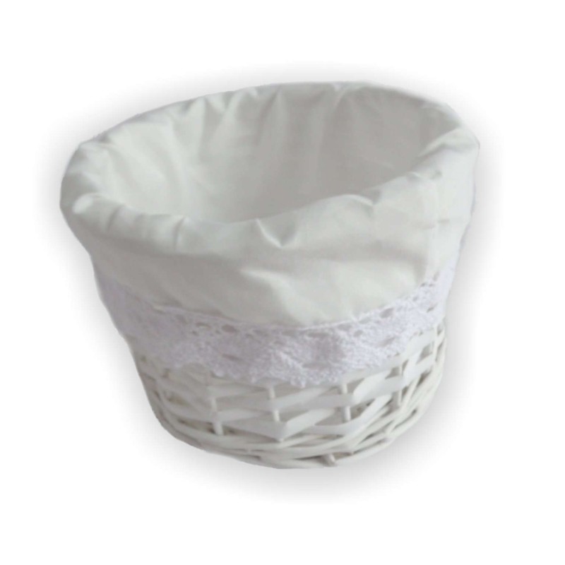 CESTA IND.RED.GR.BLANCA 19X13 CM