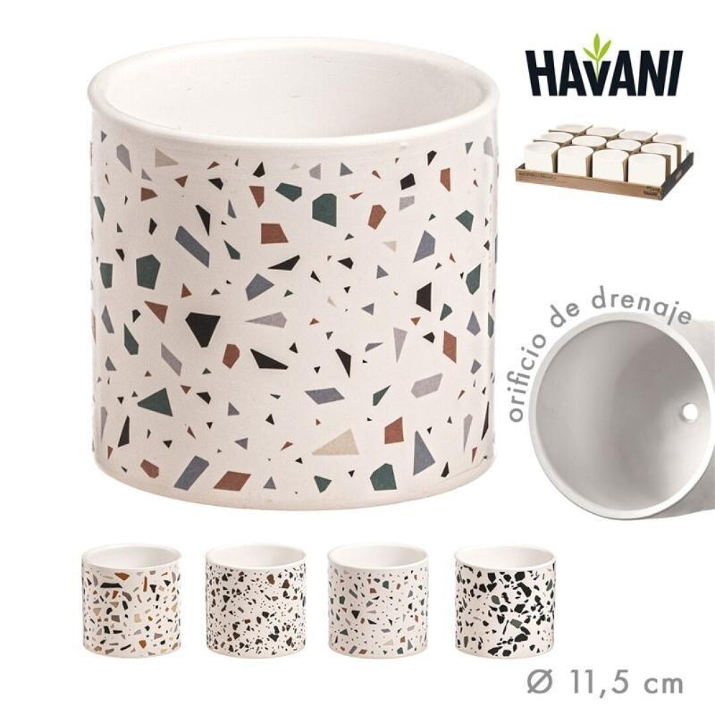 MACETA CERAMICA GRANITO SURT/4 11.5 CM DIAM
