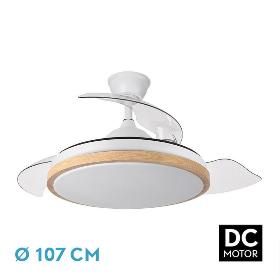 VENTILADOR DC EVROS BLANCO/HAYA 107D