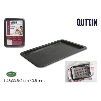 BANDEJA 48X33.5 CM /0.5MM PLANA QUTTIN