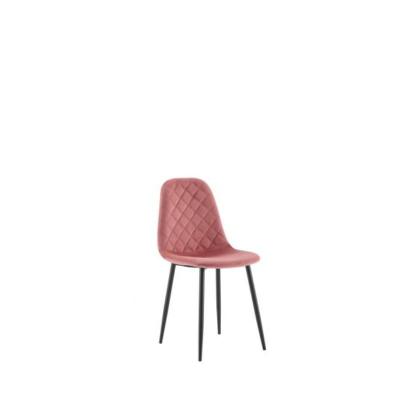 SILLA TERCIOPELO ROSA 43*51*86 CM