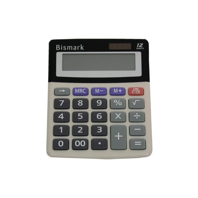 CALCULADORA 12 SIG SOBREMESA GRIS PEQÑA