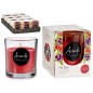 VELA VASO 30 HORAS FRUTOS ROJOS