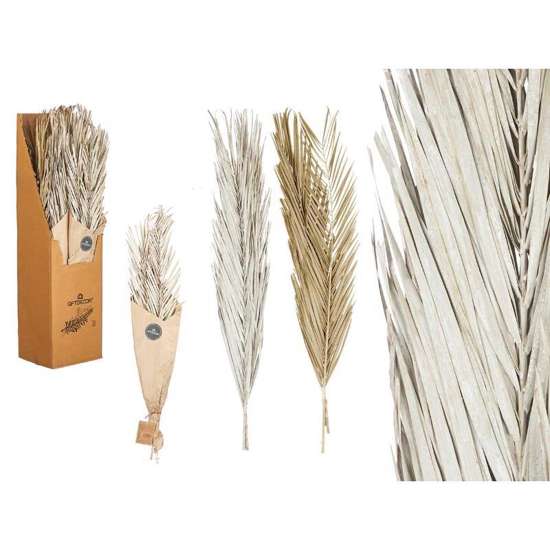 RAMILLETE HOJAS PALMERA SURT BLANCO Y NEG