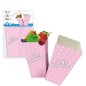 B/3 VASOS PARA CHUCHES FELIZ CUMPLE ROSA