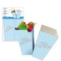 B/3 VASOS PARA CHUCHES FELIZ CUMPLE CELESTE