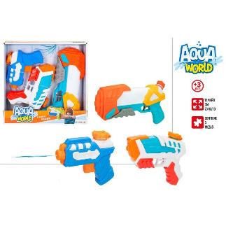 PK 3 PISTOLAS DE AGUA AQUA WORLD