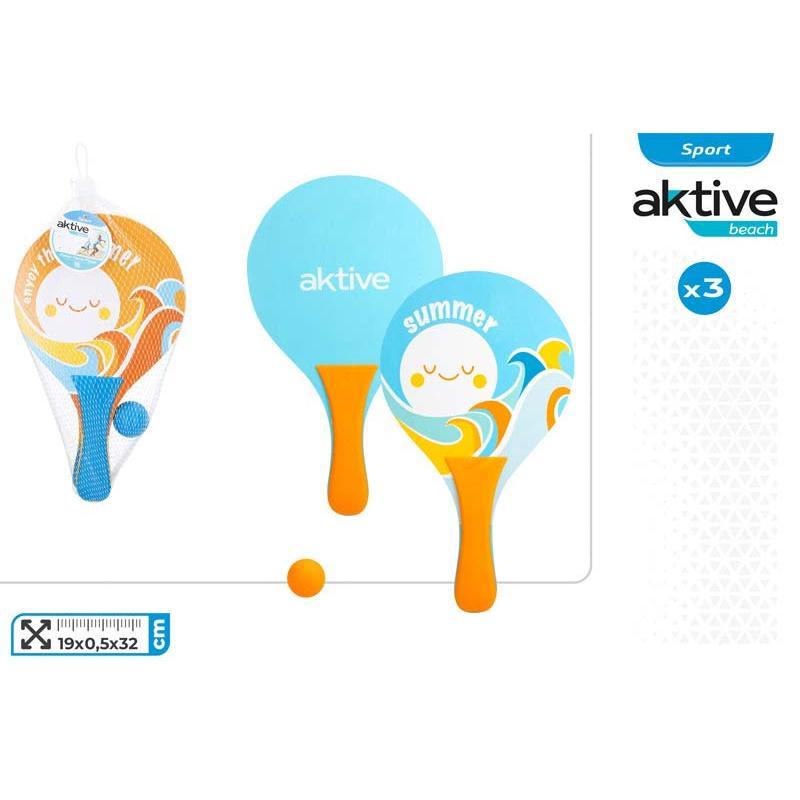 SET PALAS PLAYA MADERA INFANTIL AKTIVE