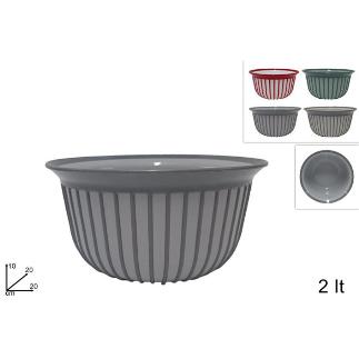 BOWL PLASTICO 2 LT 4 COL