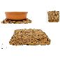 BAJO PLATO MIMBRE CUADRADO 15 CM