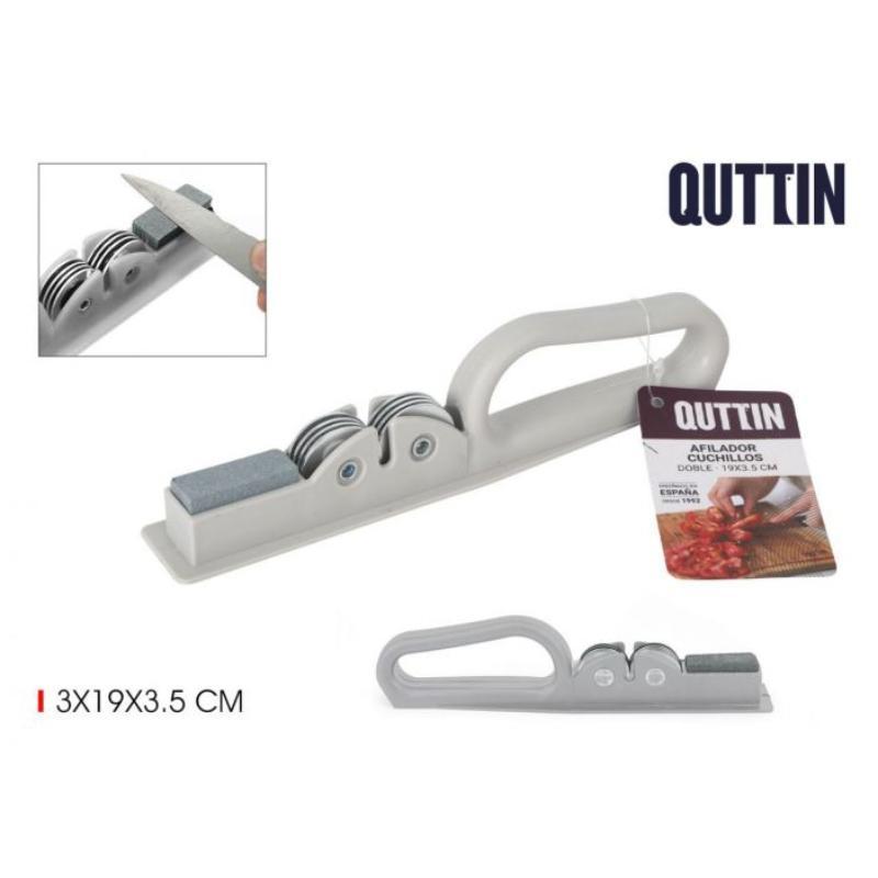 AFILADOR CUCHILLOS DOBLE QUTTIN