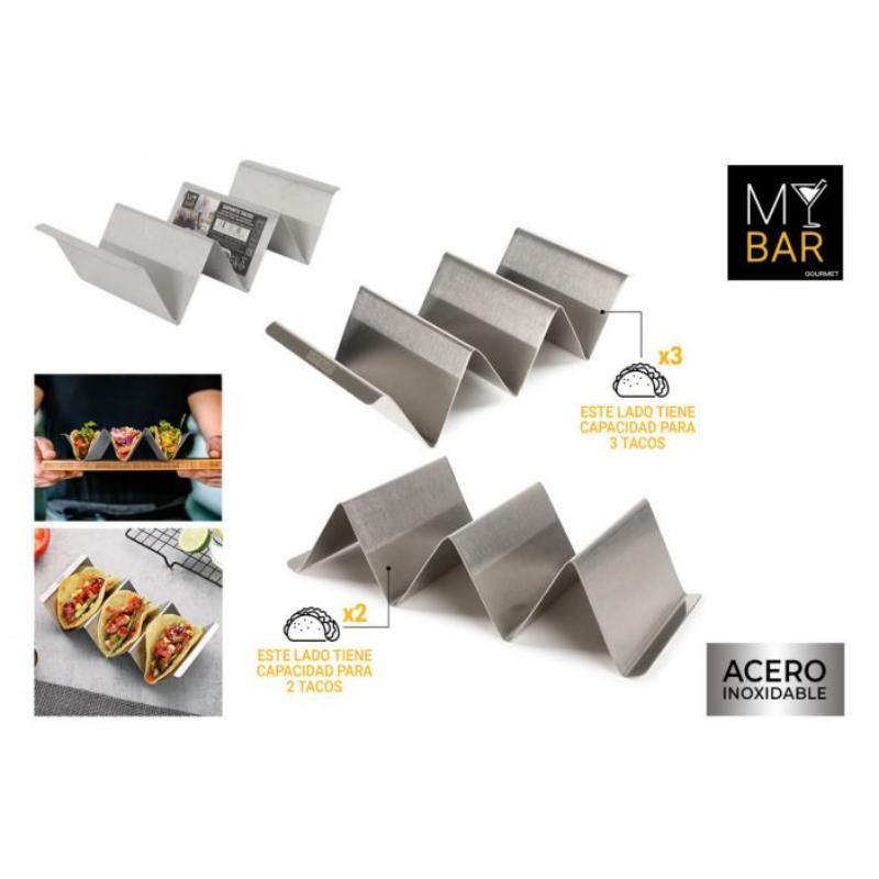 SOPORTE PARA 3 TACOS MY BAR