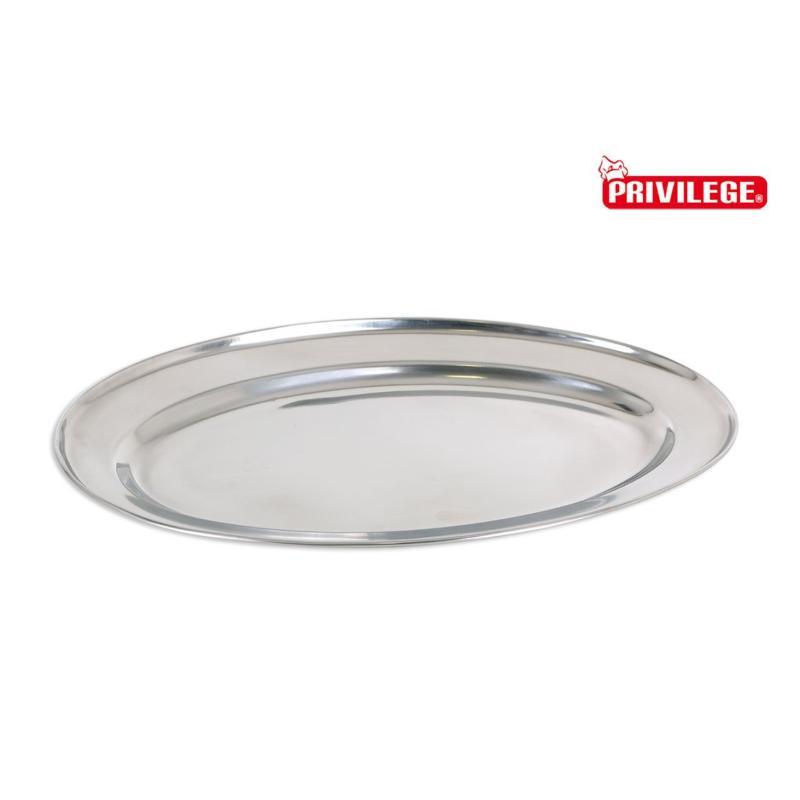 FUENTE OVAL 35 CM ACERO INOX LIGHT