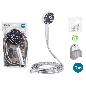 TELEFONO DUCHA MANGUERA 2 M REG BASE NEGRA
