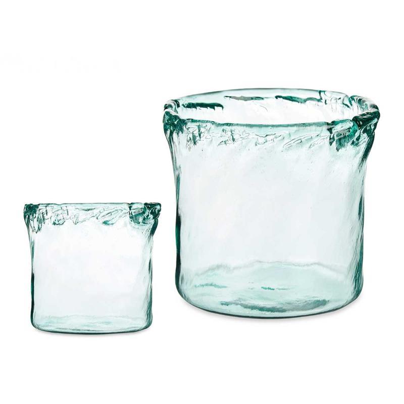 JARRON VIDRIO TWINS 21 CM