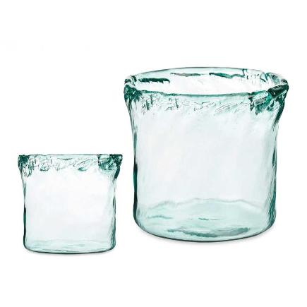 JARRON VIDRIO TWINS 21 CM