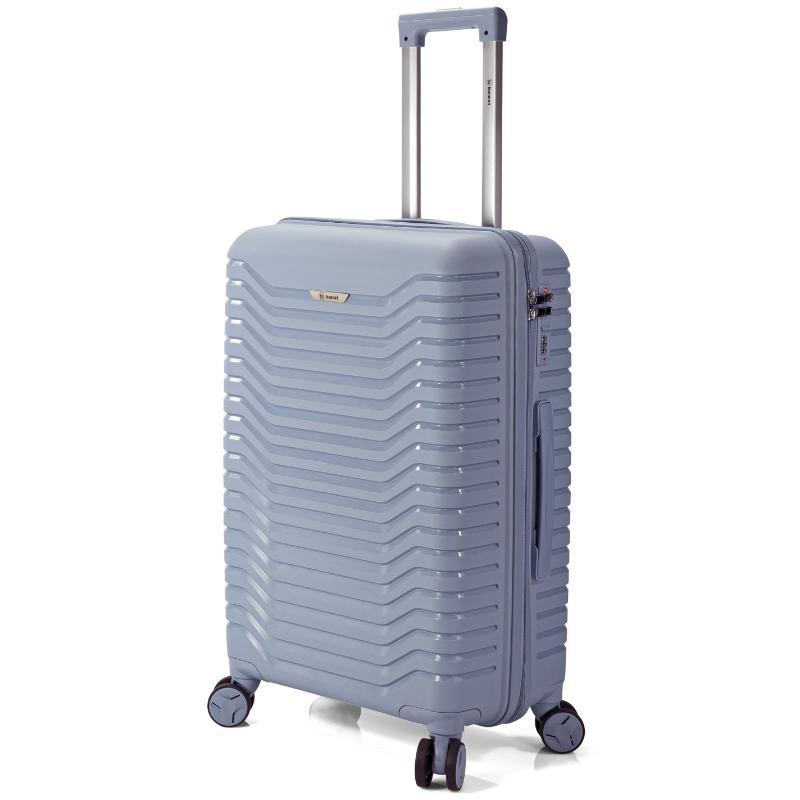TROLLEY 4 RUEDAS DOBLES 70 CM AZUL CLARO
