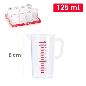 JARRA MEDIDORA SLIM 125 ML TRANSPARENTE