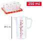 JARRA MEDIDORA SLIM 250 ML TRANSPARENTE