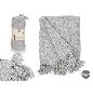 MULTIUSOS POMPON GRIS 120X150 CM