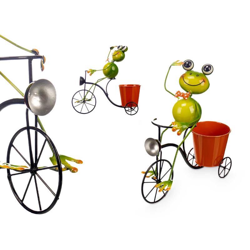 MACETERO BICICLETA RANA