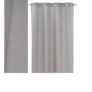CORTINA LONETA TEÑIDA MAGIC GRIS 140X260 CM