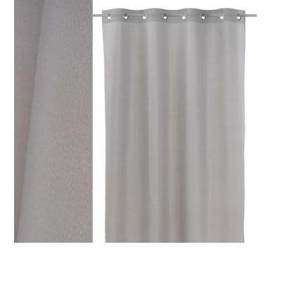 CORTINA LONETA TEÑIDA MAGIC GRIS 140X260 CM