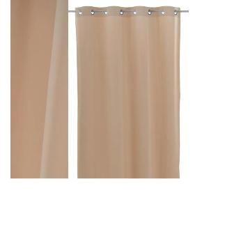 CORTINA FAUX COTTON VELVET UP&DOWN BEIGE 140X260 CM