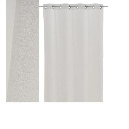 CORTINA FAUX LINEN TEÑIDO DOLCI BLANCO 140X260 CM