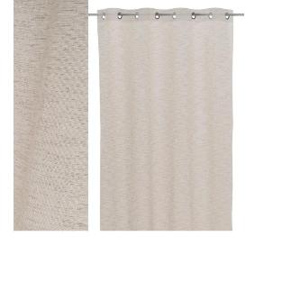 CORTINA FAUX LINEN TEÑIDO DOLCI 140X260 CM