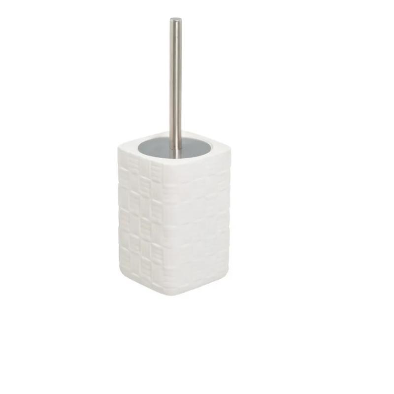 ESCOBILLERO CERAMICA BLANCO 11X11X34 CM
