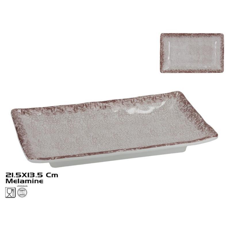 BANDEJA GUAYABA 21.5X13.5 CM