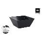 BOL MELAMINA ANTRACITA 18X8 CM MD