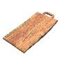 TABLA DE CORTAR DE MADERA NATURAL 49X30X1.5 CM