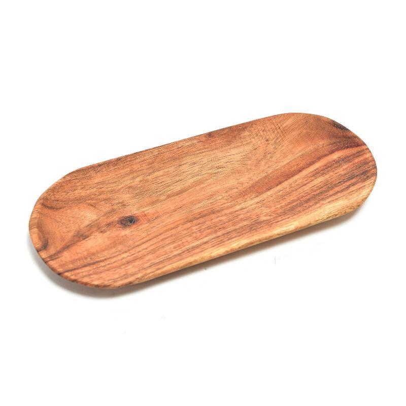 BANDEJA MADERA NATURAL 20X9.2X1.5 CM