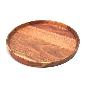 PLATO SERVIDO EN MADERA NATURAL 30X3 CM