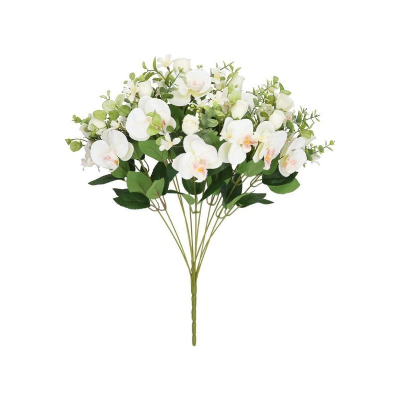 RAMO ORQUIDEAS-CAPULLO X 11-55 CM BLANCO