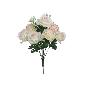 RAMO ROSAS-CLAVELES X9- 43 CM ROSA
