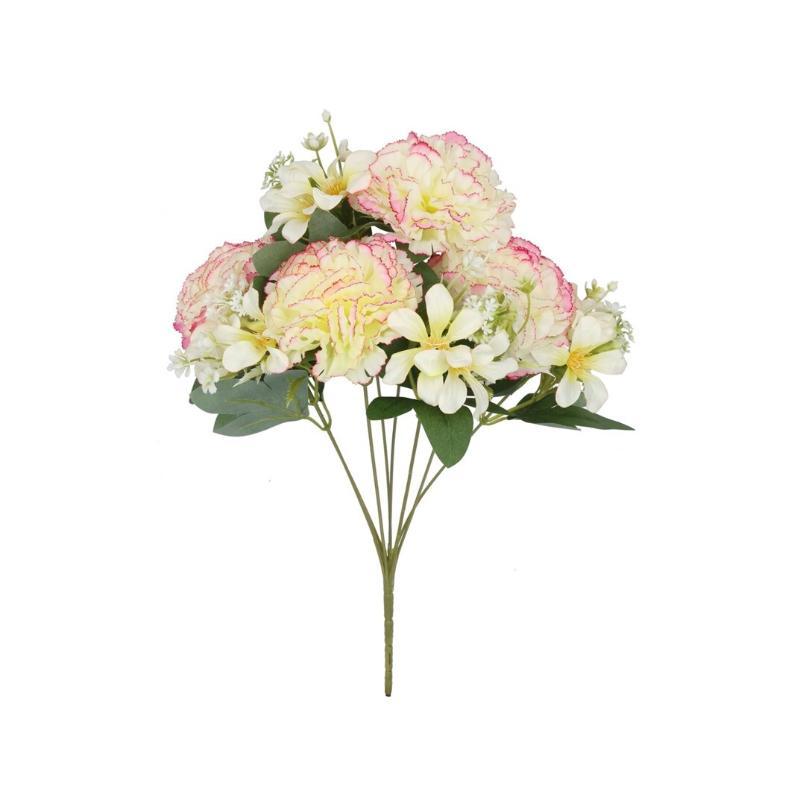 RAMO CLAVEL MIXED X 8-45 CM VIOLETA