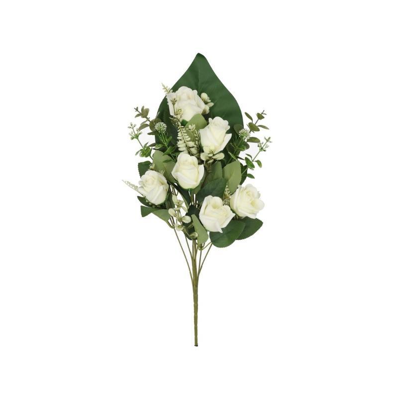 CONJUNTO CAPULLOS SATIN X 8-52 CM BLANCO