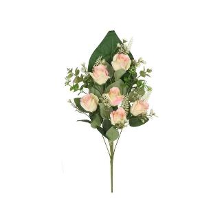 CONJUNTO CAPULLOS SATIN X 8-52 CM ROSA