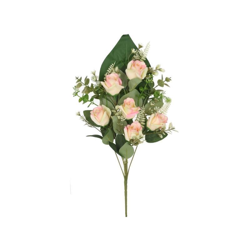 CONJUNTO CAPULLOS SATIN X 8-52 CM ROSA